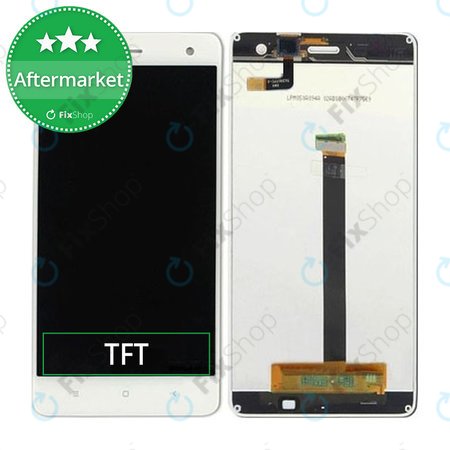 Xiaomi Mi 4 - Ecran LCD + Sticlă Tactilă (White) TFT