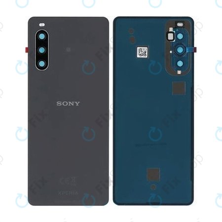 Sony Xperia 10 IV XQCC54 - Carcasă Baterie (Black) - A5047156A Genuine Service Pack