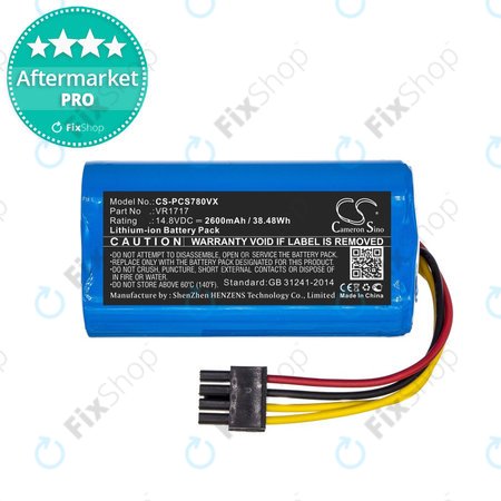 Proscenic Cocoa Smart 780T, 790T, Summer P1s, P2s - Baterie VR1717 Li-Ion 14.8V 2600mAh HQ