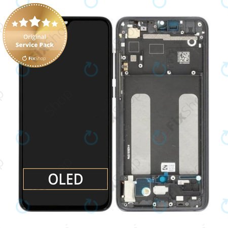 Xiaomi Mi 9 Lite - Ecran LCD + Sticlă Tactilă + Ramă (Onyx Grey) - 560610118033, 5600030F3B00 Genuine Service Pack