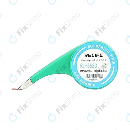 Relife RL-3520 - Fitil de Lipit Pentru Îndepărtarea Excesului de Tablă (3.5mm)