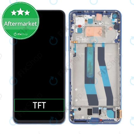 Xiaomi Mi 11 Lite 4G M2101K9AG - Ecran LCD + Sticlă Tactilă + Ramă (Bubblegum Blue) TFT