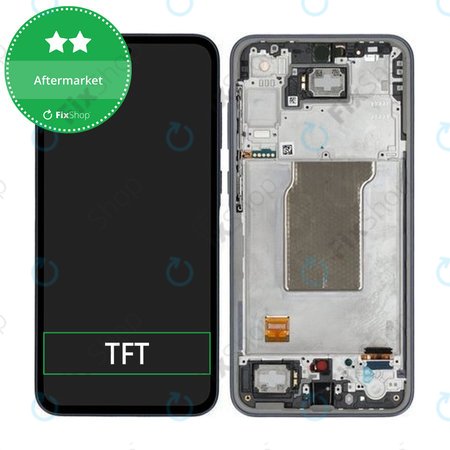 Samsung Galaxy A35 A356B - Ecran LCD + Sticlă Tactilă + Ramă (Awesome Navy) TFT