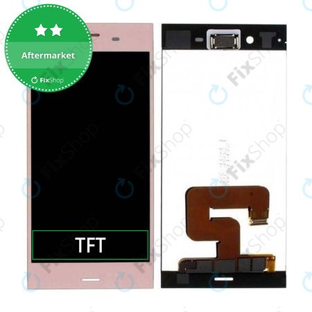 Sony Xperia XZ1 G8341 - Ecran LCD + Sticlă Tactilă (Pink) TFT