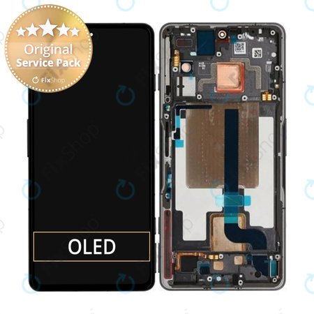 Xiaomi Poco F4 GT 21121210G - Ecran LCD + Sticlă tactilă + Ramă (Cyber Yellow) - 56000A0L1000 Genuine Service Pack