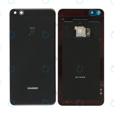 Huawei P10 Lite - Carcasă Baterie + Senzor de Amprentă (Black) - 02351FXB, 02351FWG Genuine Service Pack