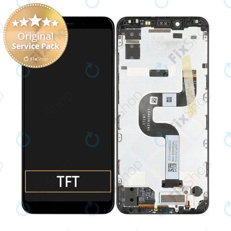 Xiaomi Mi A2 - Ecran LCD + Sticlă Tactilă + Ramă (Black) - 5606100530B6 Genuine Service Pack