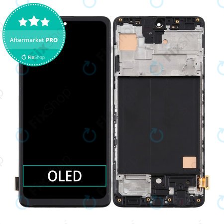 Samsung Galaxy A51 A515F - Ecran LCD + Sticlă Tactilă + Ramă OLED