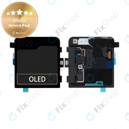 Samsung Galaxy Z Flip 5 F731B - Ecran LCD + Sticlă Tactilă + Ramă (Extern) - GH97-29135A Genuine Service Pack