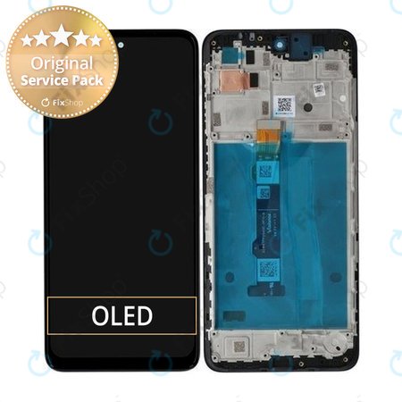 Motorola Moto G42 XT2233 - Ecran LCD + Sticlă Tactilă + Ramă (Antlantic Green) - 5D68C21049 Genuine Service Pack