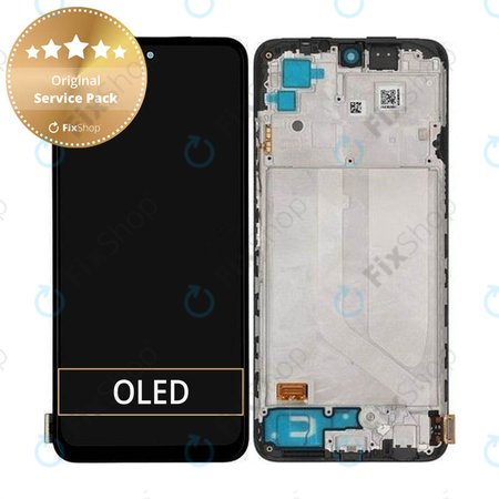 Xiaomi Redmi Note 10S - Ecran LCD + Sticlă Tactilă + Ramă (Onyx Grey) - 5600020K7B00, 560002K7BN00 Genuine Service Pack