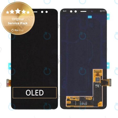 Samsung Galaxy A8 Plus A730F (2018) - Ecran LCD + Sticlă Tactilă - GH97-21534A Genuine Service Pack