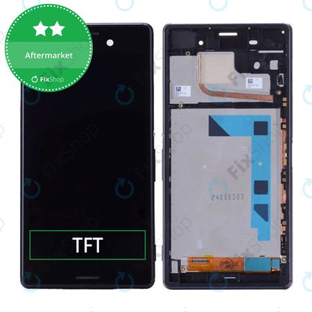 Sony Xperia Z3 D6603 - Ecran LCD + Sticlă Tactilă + Ramă (Black) TFT