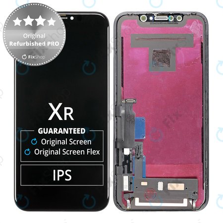 Apple iPhone XR - Ecran LCD + Sticlă Tactilă + Ramă Original Refurbished PRO