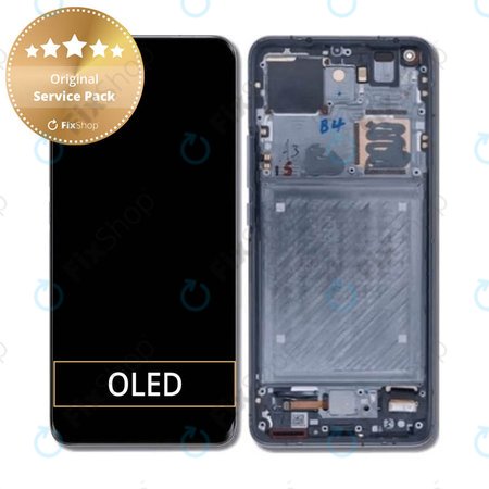 Xiaomi Mi 11 Ultra - Ecran LCD + Sticlă Tactilă + Ramă (Ceramic Black) - 56000300K100 Genuine Service Pack