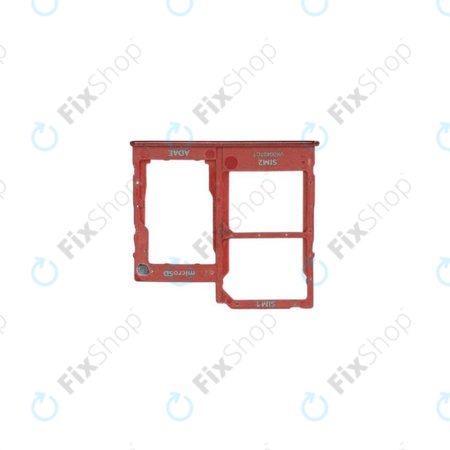 Samsung Galaxy A41 A415F - SIM + Slot SD (Prism Crush Red) - GH98-45275B Genuine Service Pack