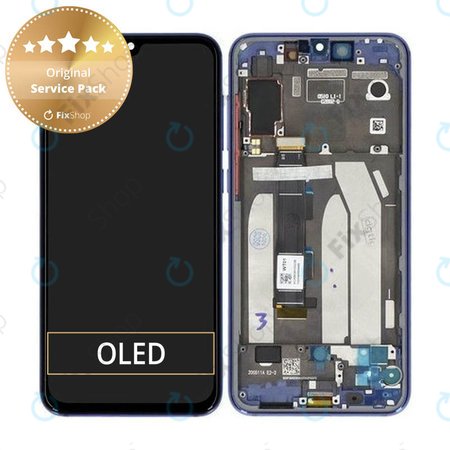 Xiaomi Mi 9 SE - Ecran LCD + Sticlă Tactilă + Ramă (Ocean Blue) - 5610100210B6 Genuine Service Pack