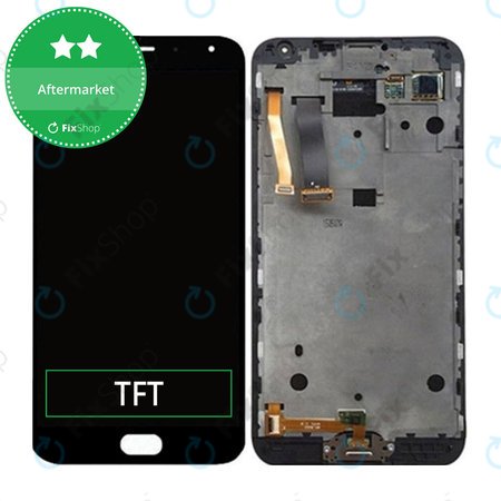 Meizu MX5 - Ecran LCD + Sticlă Tactilă + Ramă (Black) TFT