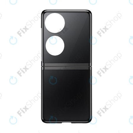 Huawei P50 Pocket BAL-AL00 BAL-L49 - Carcasă Baterie (Black) (Superioară + Inferioară)