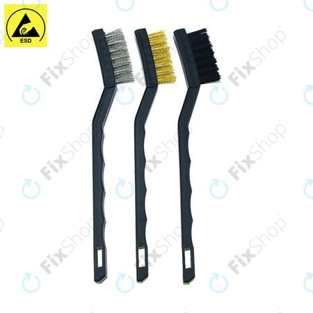 Set perii de curățarea a conectorului antistatic ESD (3buc)