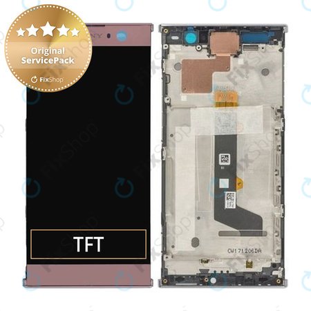 Sony Xperia XA2 H4113 - Ecran LCD + Sticlă Tactilă + Ramă (Pink) - 78PC0600040 Genuine Service Pack