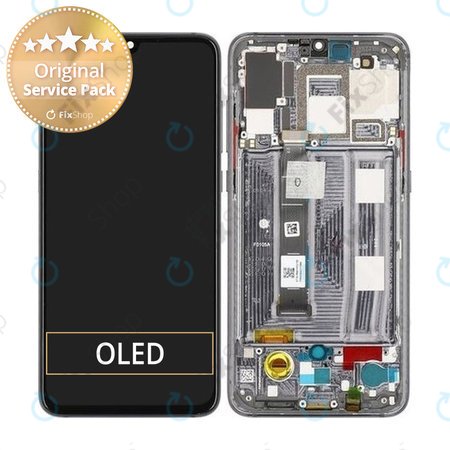 Xiaomi Mi 9 - Ecran LCD + Sticlă Tactilă + Ramă (Piano Black) - 560610095033 Genuine Service Pack